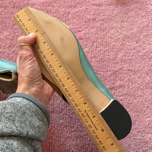 NEW EBARRITO 41 Multicolor Leather Ankle Zip Booties Boots - Picture 16 of 16